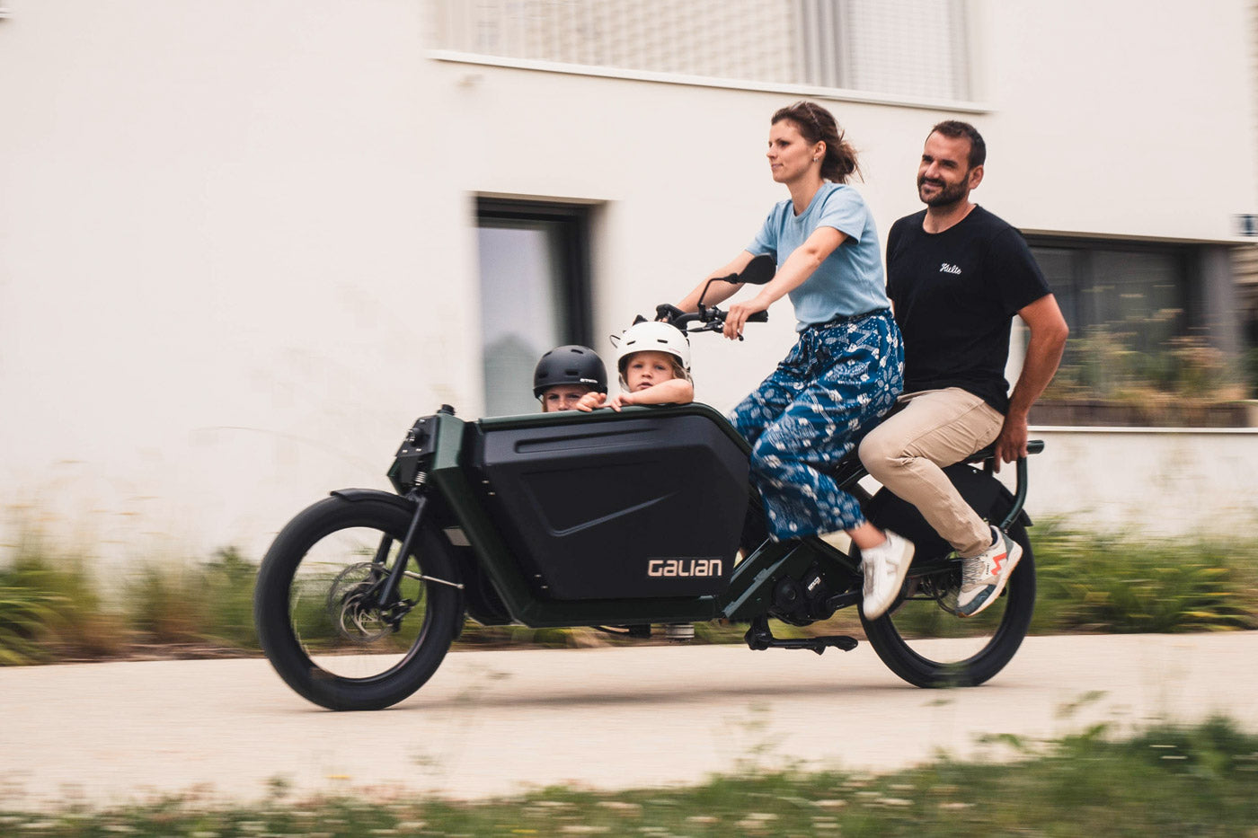 Vélo cargo électrique haut de gamme