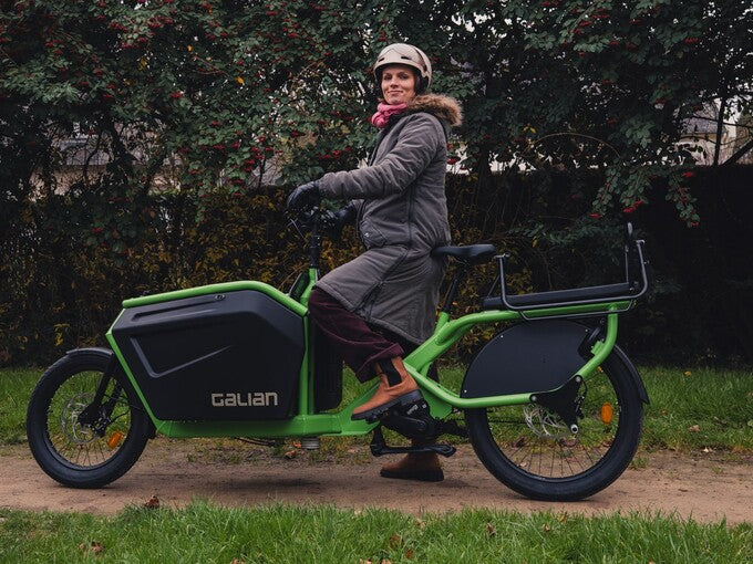 Rouler en vélo cargo l'hiver