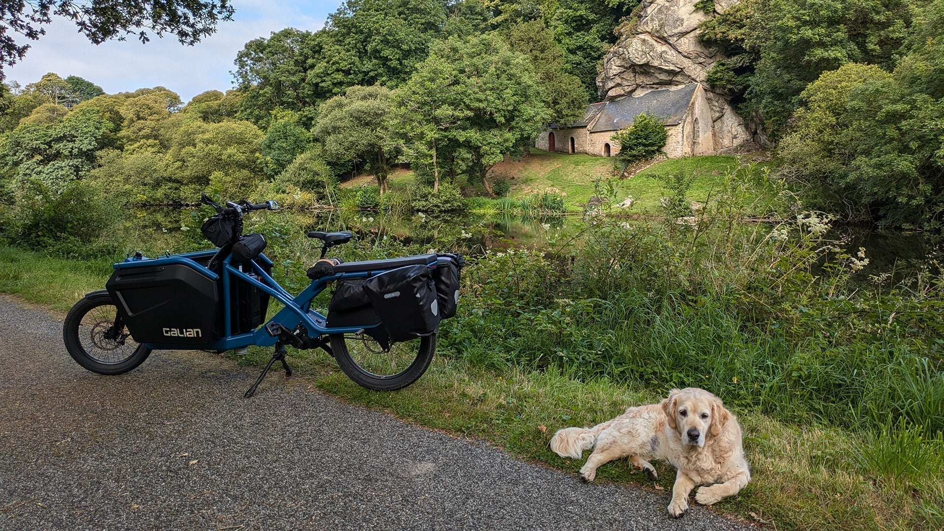 velo cargo montagne
