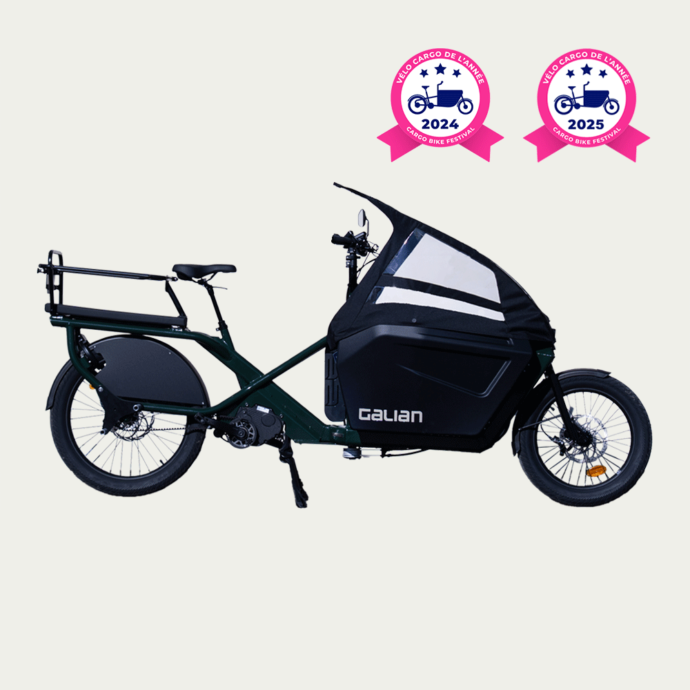Vélo cargo électrique Galian Le Formidable 2025