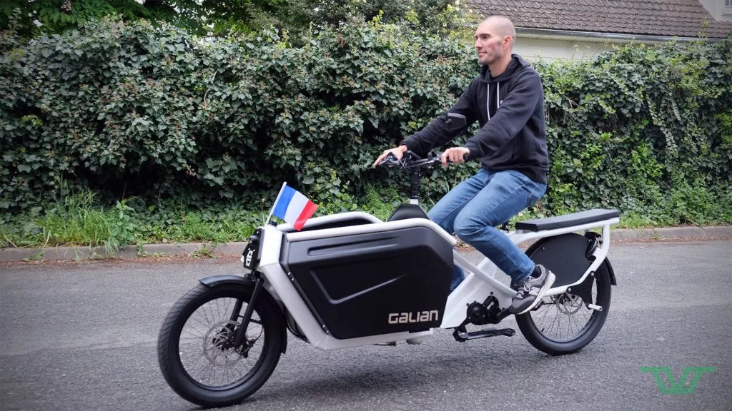 Galian présente une nouvelle version de son vélo cargo, équipée en moteur Bosch