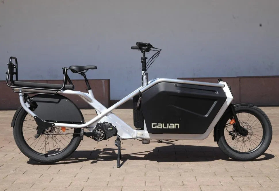 Galian Formidable cargo bike blends longtail & front loader